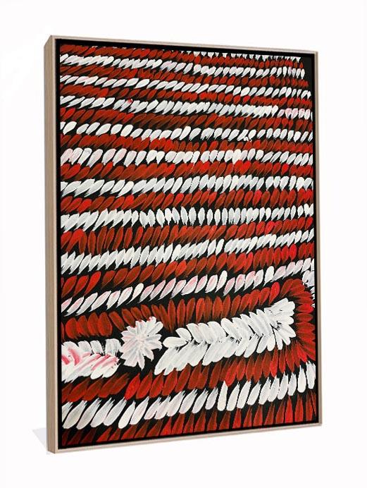 Barbara Pananka - Bush Medicine Leaves - 96x78cm -  - North Sydney Shop - Image 4