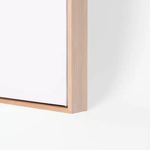 Custom Size Stretched Cotton Blank Canvas With Floating Frame (55mm) - Image 2