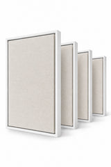 4 x Artist Blank Canvas & Floating Frame Bundles