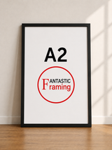Premium Box Picture Frame for A2 Artwork