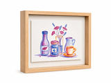 Shadow Box with floating options