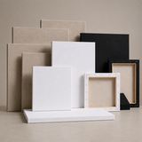4 x Artist Blank Canvas Assorted Sizes