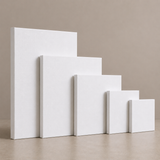 4 x Artist Blank Canvas Assorted Sizes