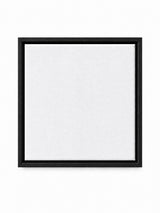 Custom Size Stretched Cotton Blank Canvas With Floating Frame (55mm & 35mm)