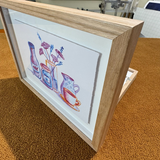Shadow Box with floating options
