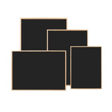 4 x Artist Blank Canvas & Floating Frame Assorted Sizes