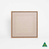 Custom Size Stretched Blank Primed Linen Canvas With Floating Frame (55mm & 35mm)