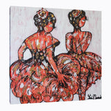 Yosi Messiah - Takes Two to Tango - 102x102cm