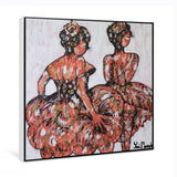 Yosi Messiah - Takes Two to Tango - 102x102cm