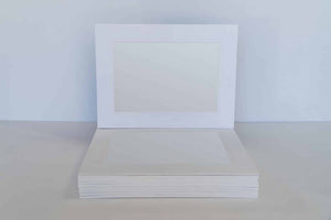 Mounted Prints - Empty Matboard to fit A2 Frames (pack of 10)