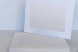 Mounted Prints - Empty Matboard to fit A4 Frames (pack of 10)