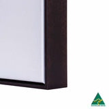 Custom Size Stretched Cotton Blank Canvas With Premium Floating Frame (60mm)