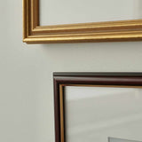 Timeless Moments Diptych – Gold & Walnut Framed Set