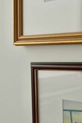 Timeless Moments Diptych – Gold & Walnut Framed Set
